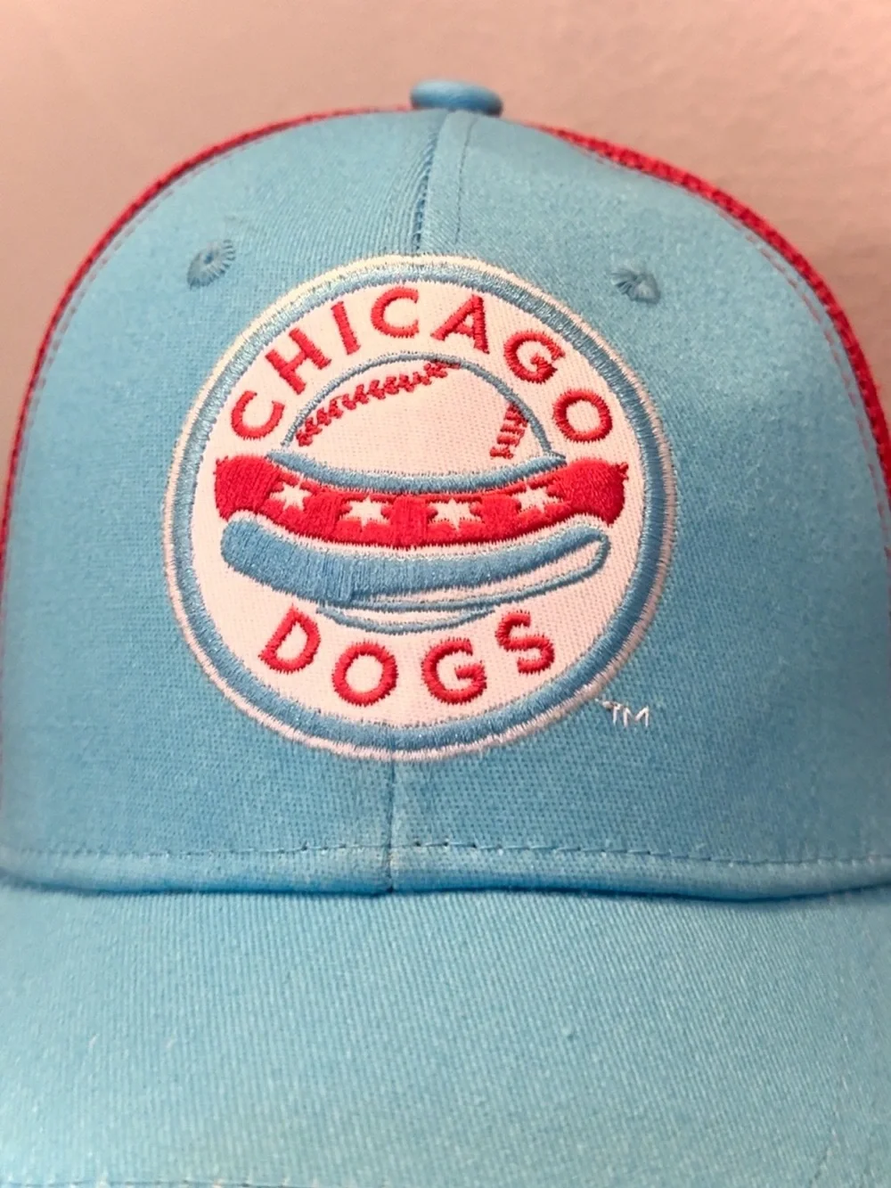 Chicago Dogs Hotdog Baseball Cap